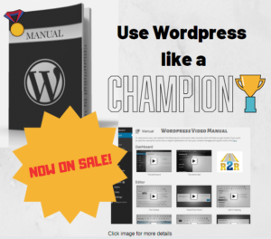 Wordpress video manual promo